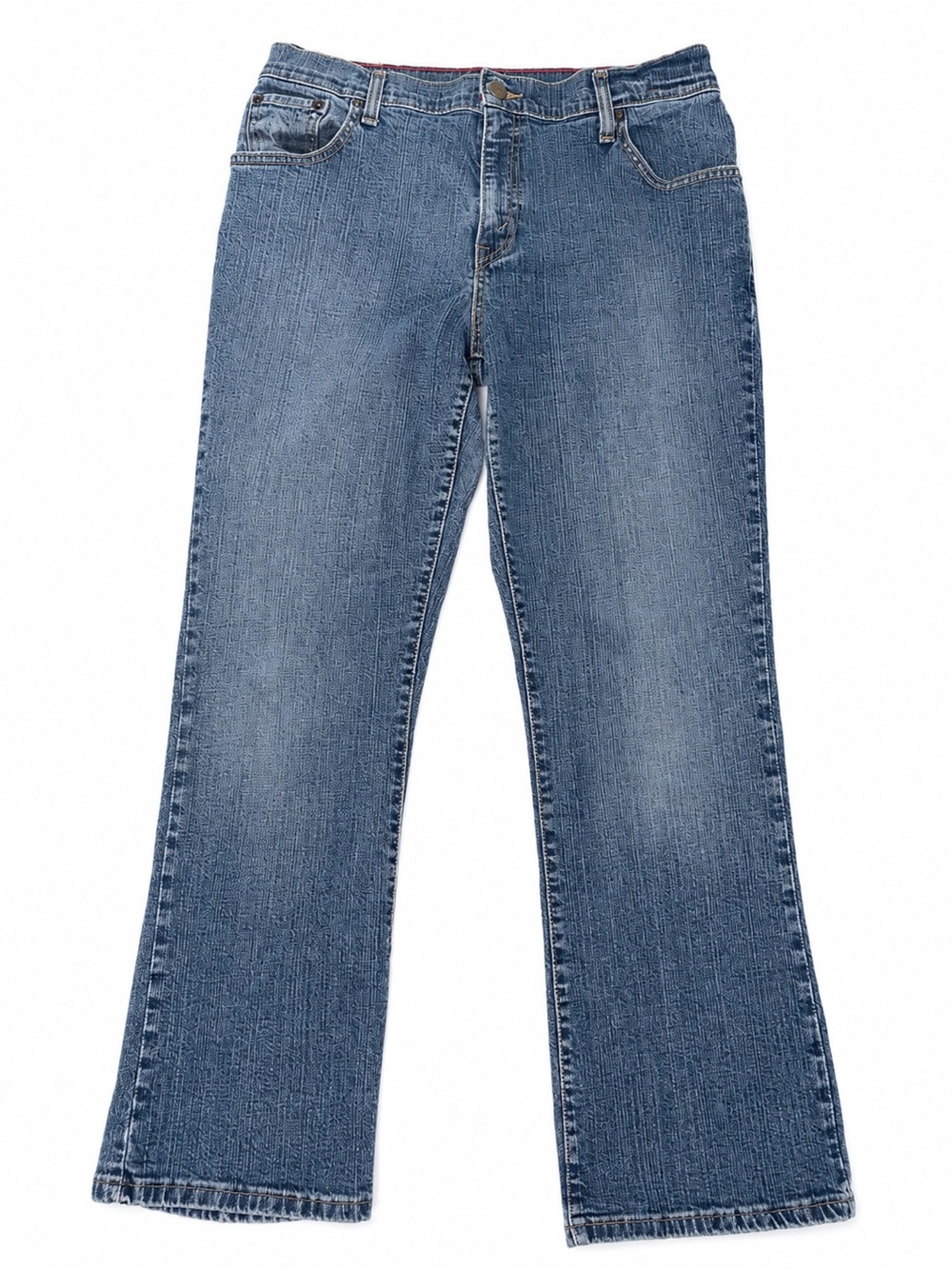 Levi’s 550 Relaxed Bootcut Jeans Y2K Made in Mexico Medium Wash Size 12S 31x28.5 - Picture 2 of 10
